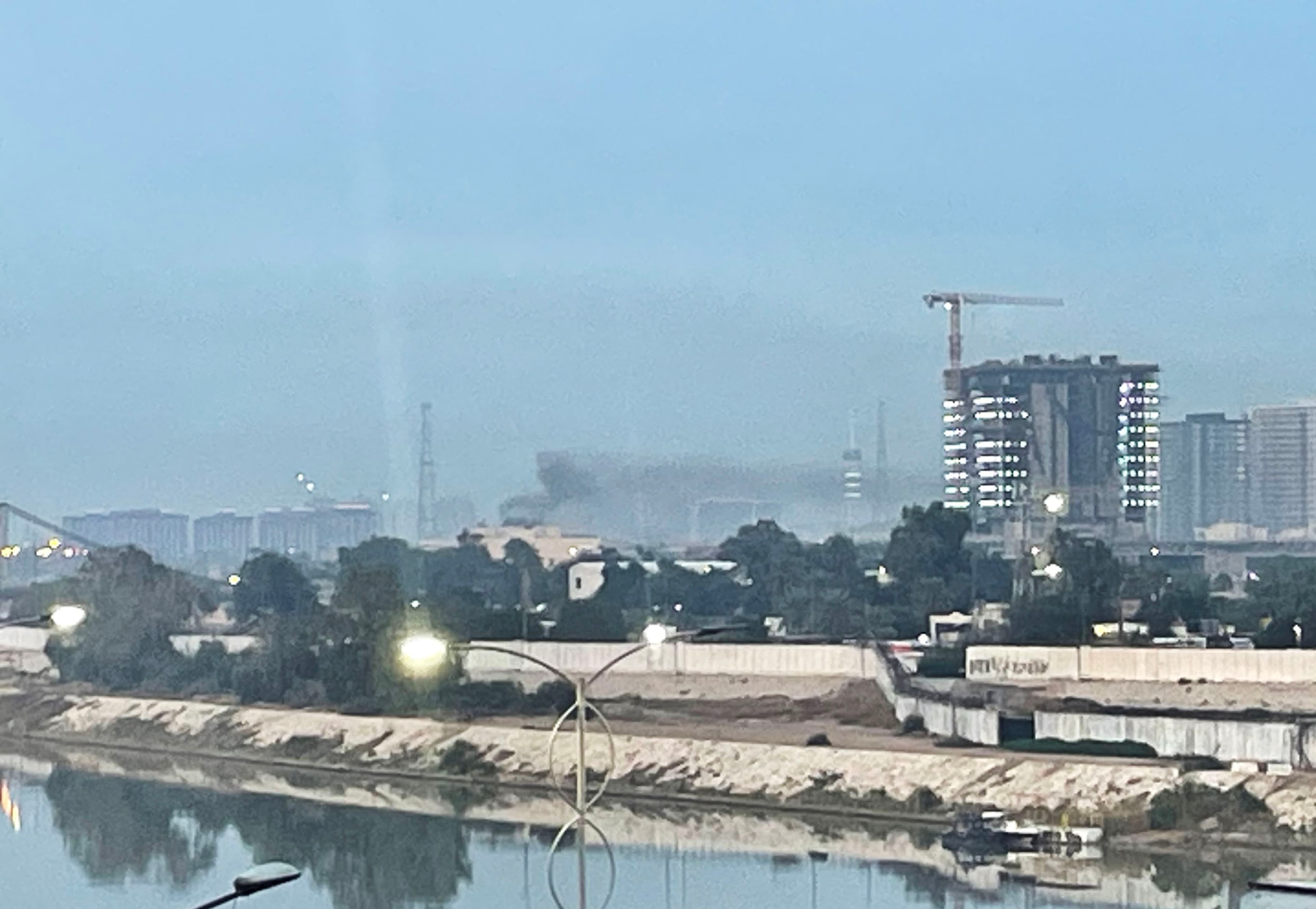 بە ئامانجگرتنی باڵیۆزخانەی ئەمریکا لە بەغدا