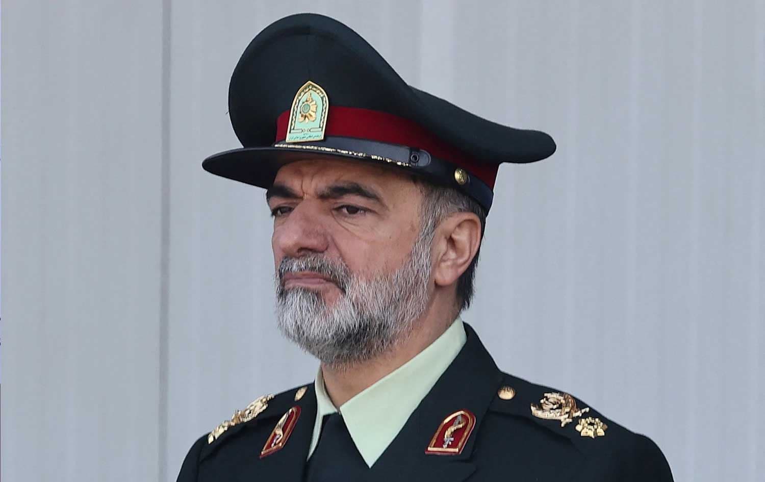 Iranian police chief General Ahmad-Reza Radan attends a military parade marking Iran's annual army day in the capital Tehran, on April 18, 2023. Photo: AFP