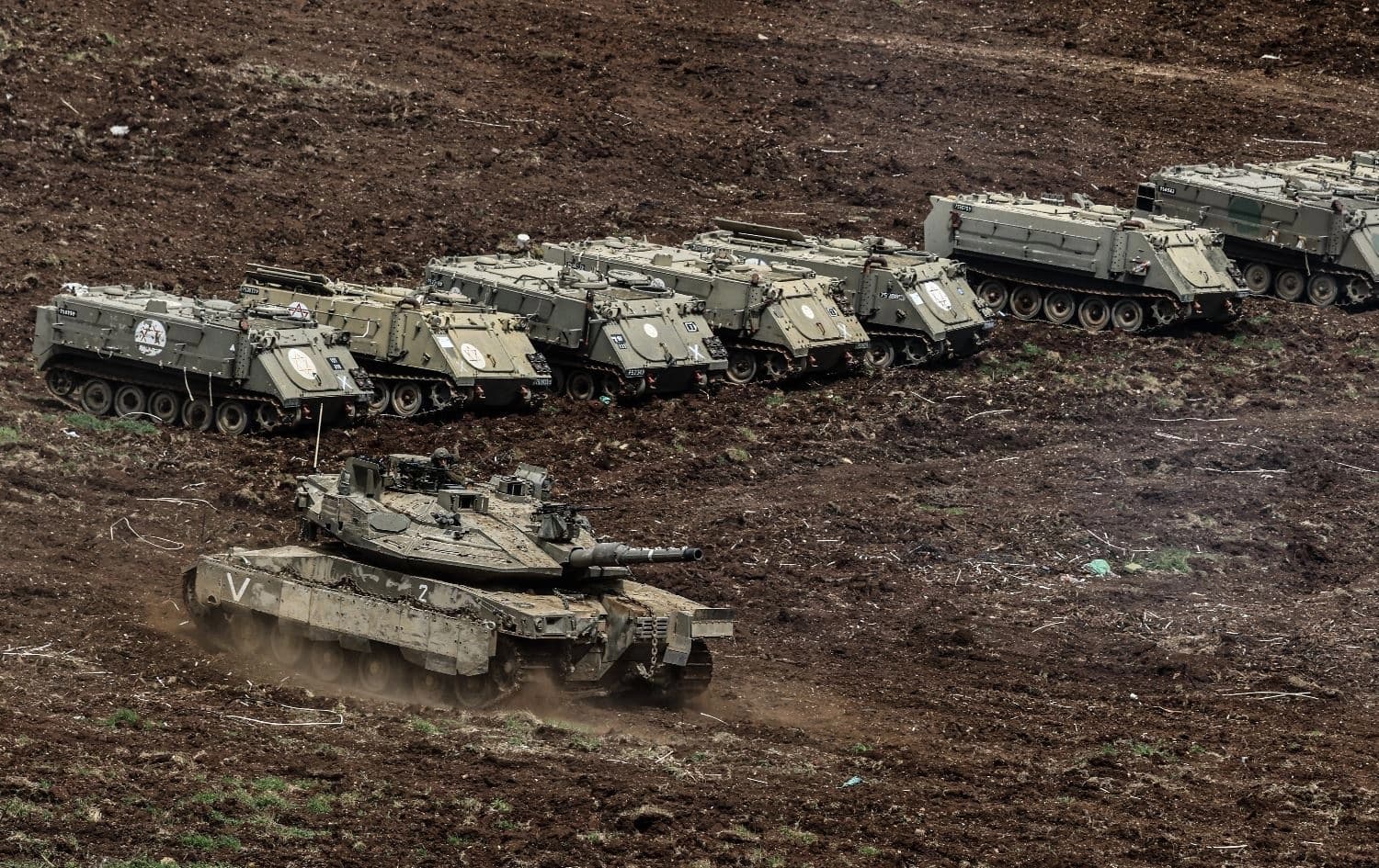 İsrail tankları / Fotoğraf: AA 
