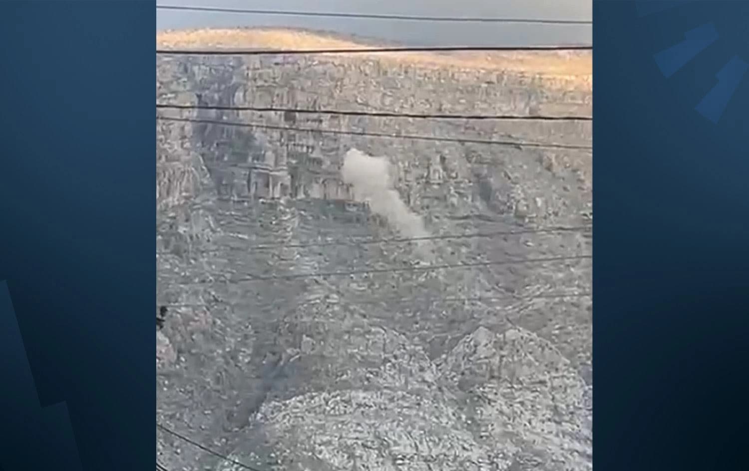 KÜRDİSTAN BÖLGESİ: Korek Dağı yakınlarına dron düştü