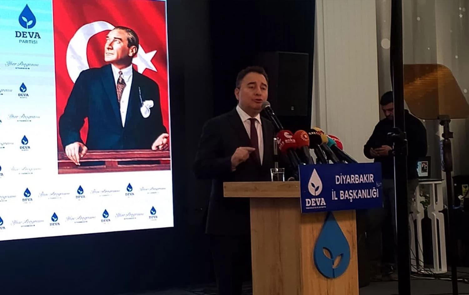 DEVA Partisi Genel Başkanı Ali Babacan / Foto: Abdulselam Akıncı - Rûdaw