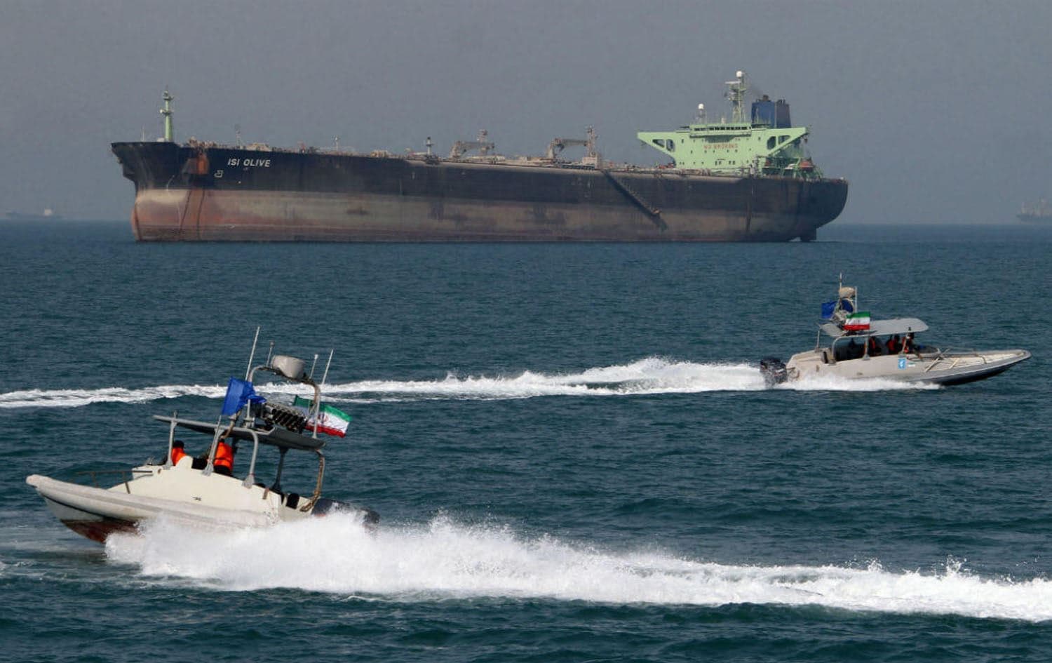 An oil tanker at the port of Bandar Abbas in Iran. File photo: AFP