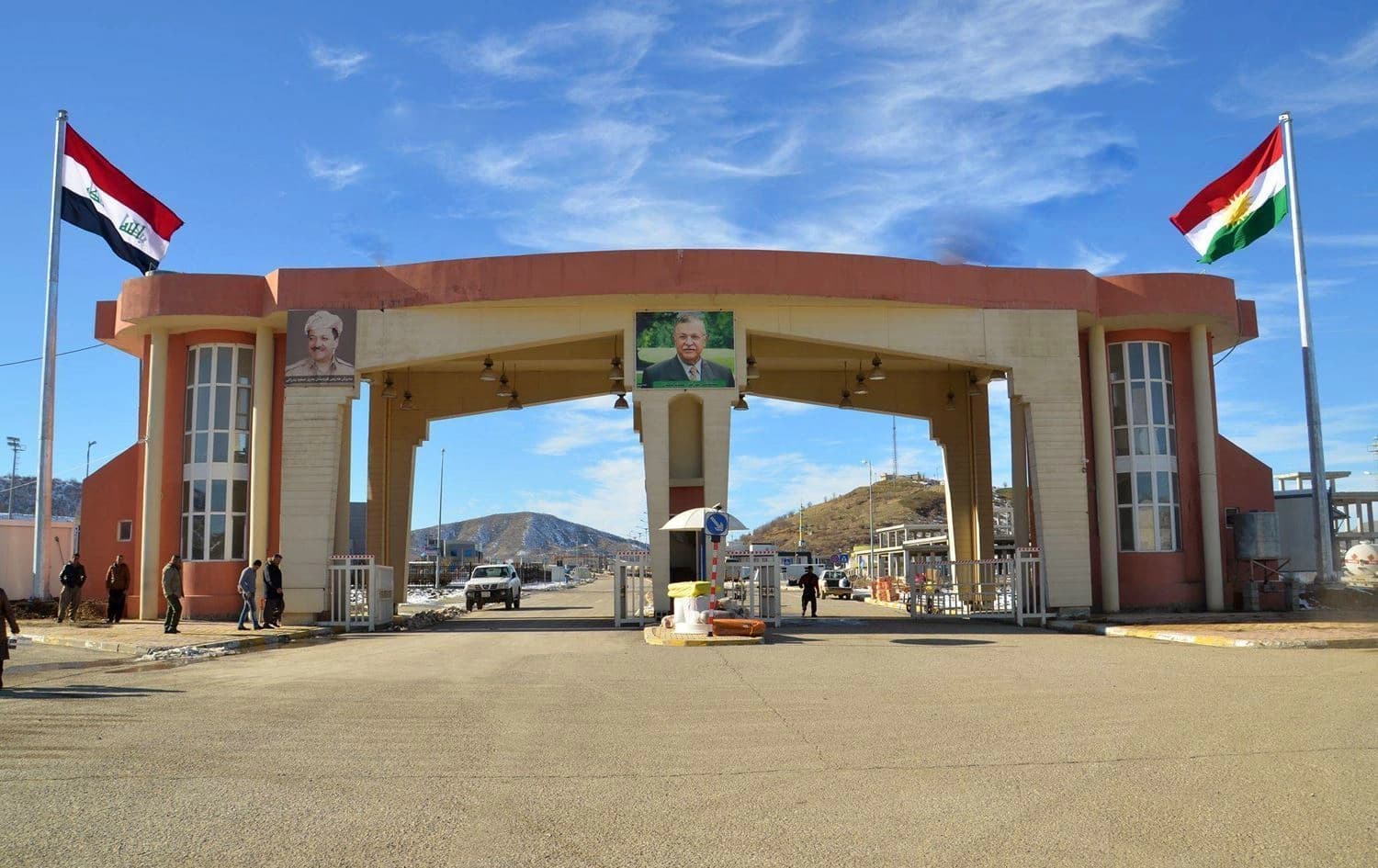 دەروازەی نێودەوڵەتیی باشماخ؛ وێنە: رووداو