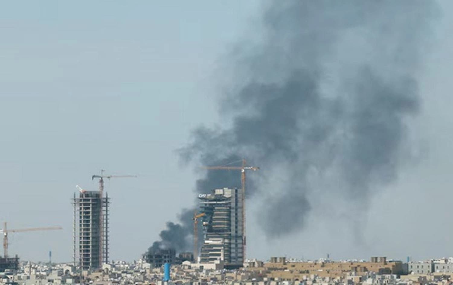 وەزارەتی بەرگریی سعودیە دەڵێت: درۆنەکان هەوڵیان داوە لە ناوچەی باڵیۆزخانەکان نزیک ببنەوە