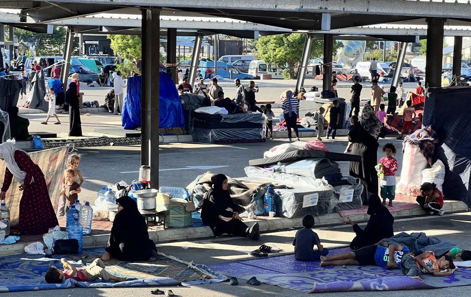 نازحون لبنانيون - صورة أرشيفية