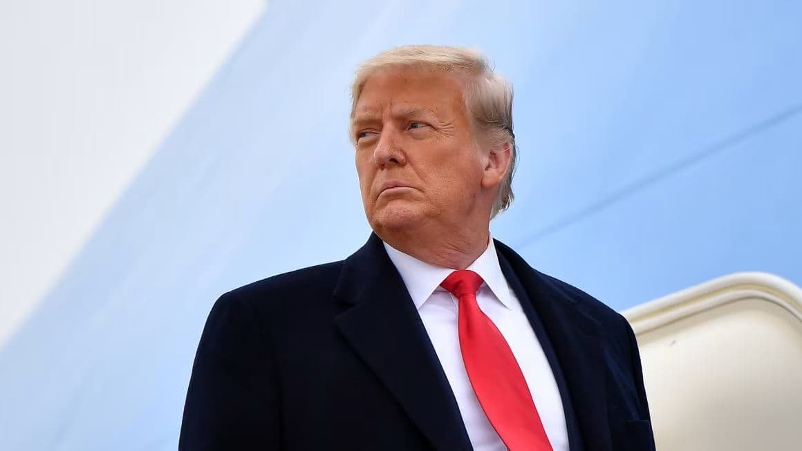 A file photo of US President Donald Trump. Credit: AFP