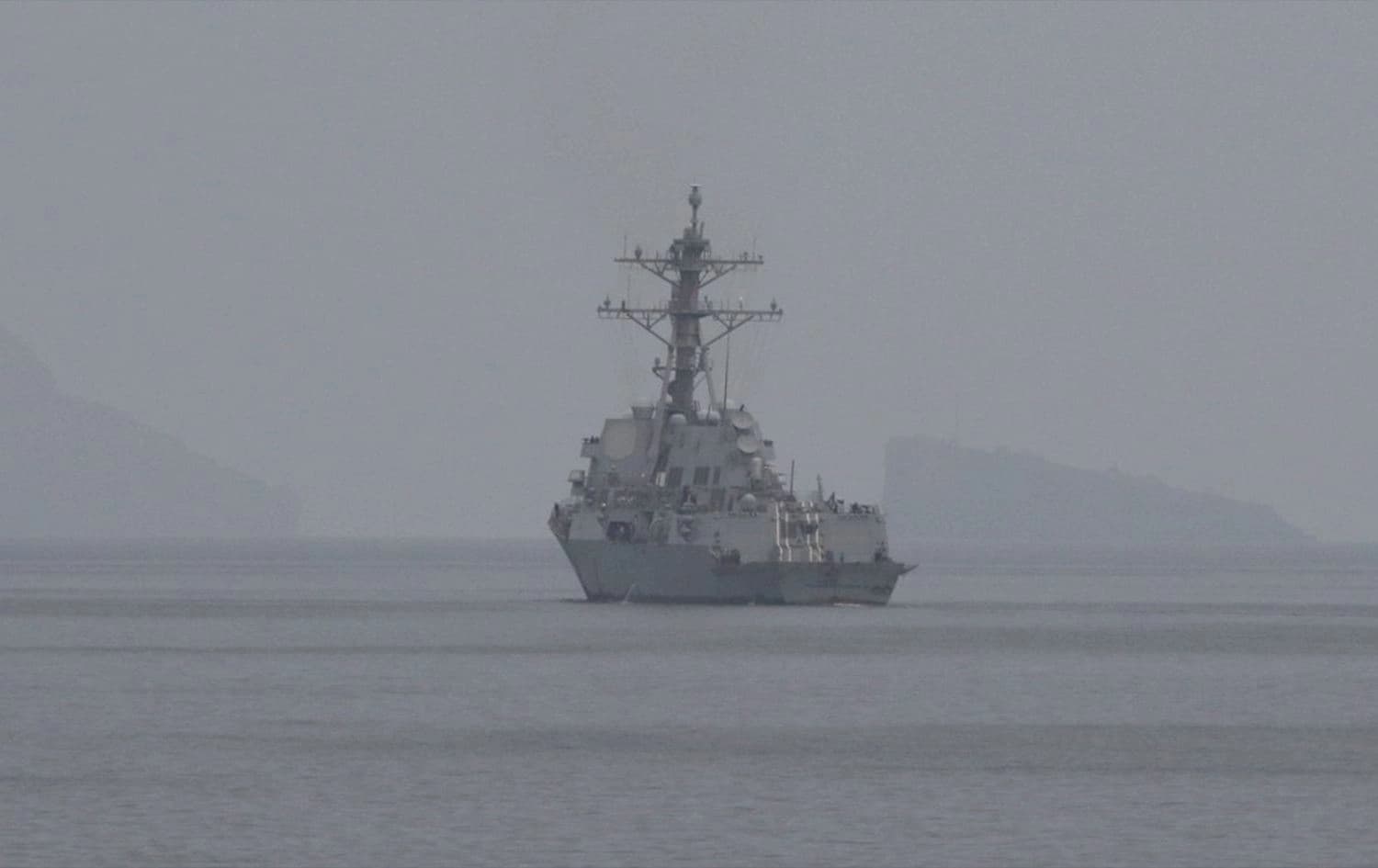 Keştiyeke paqijkirina mayînan a Amerîkayê / Wêne: CENTCOM