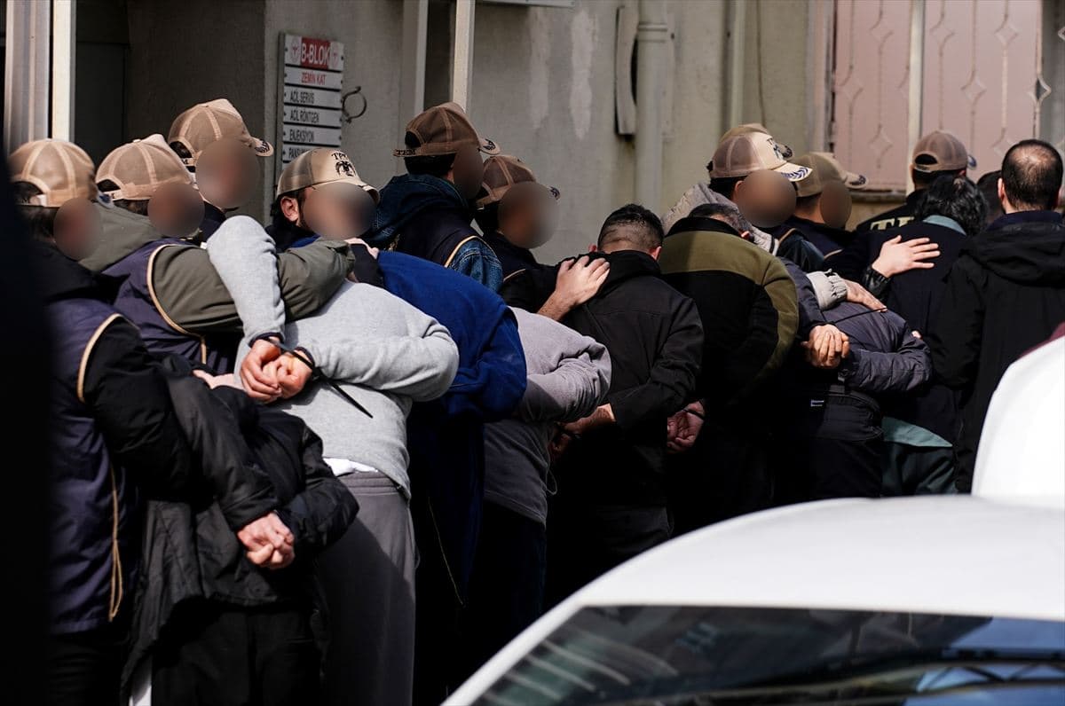 People arrested in Turkey in relation to the recent attack on Israeli consulate in Istanbul. Photo: AA