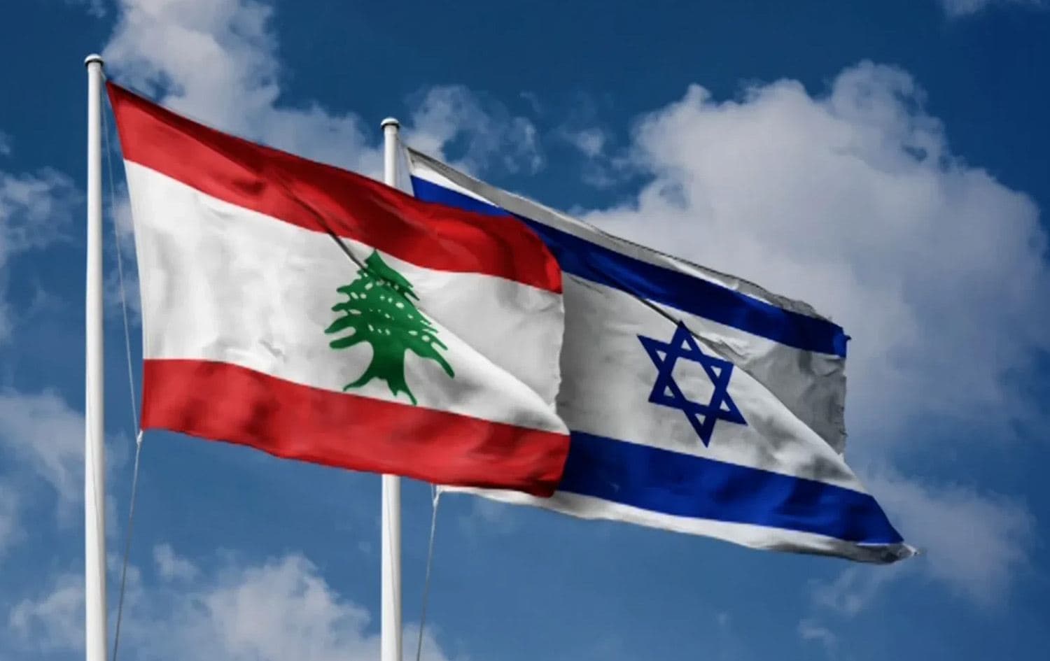 ئاڵاکانی ئیسرائیل و لوبنان