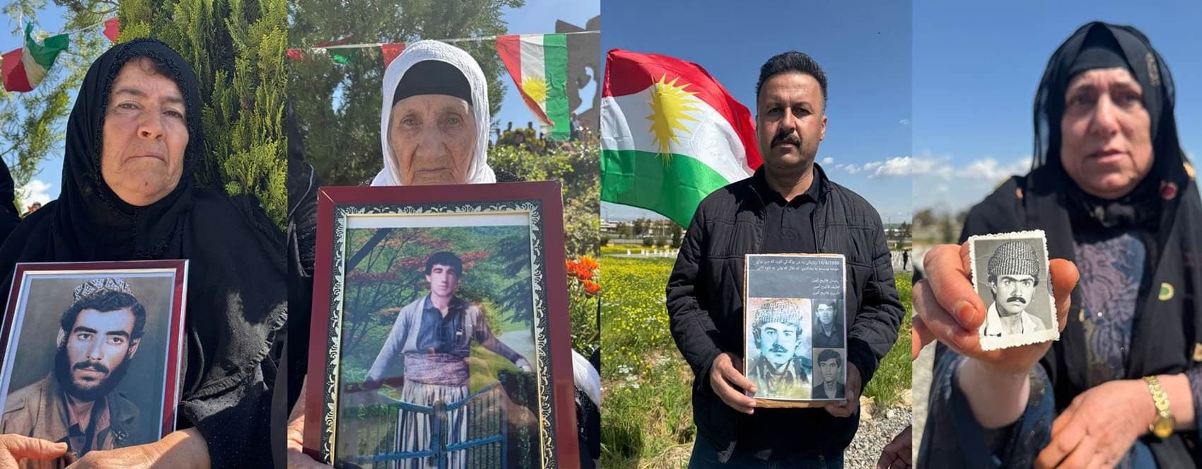 Fotoğraflarla Süleymaniye’de Enfal Soykırımı anması