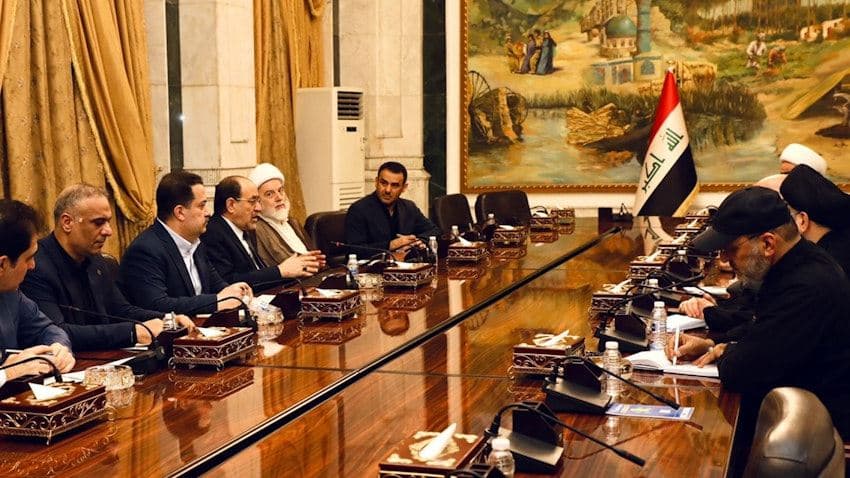 A meeting of Iraq's ruling Coordination Framework in Baghdad. File photo: INA