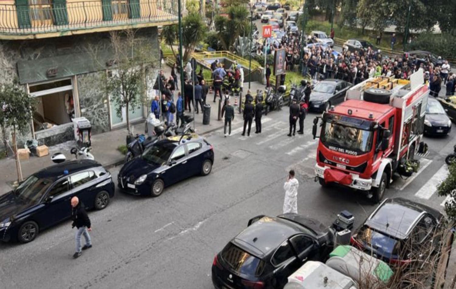 İtalya'da soygun / Fotoğraf:X 