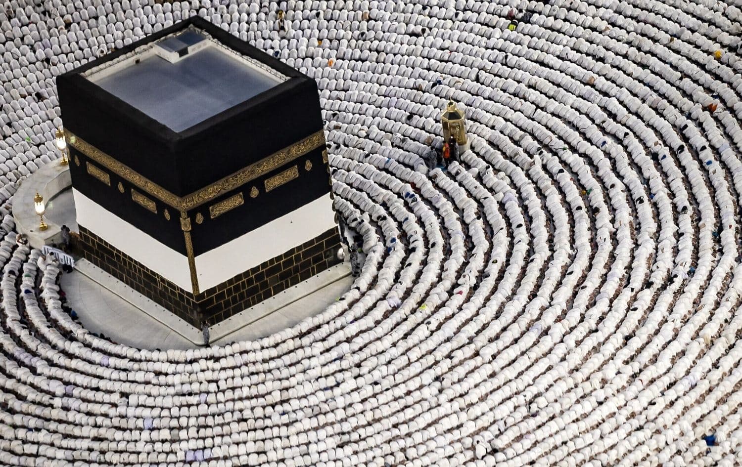 Muslim worshipers pray around the Kaaba, Islam's holiest shrine, at the Grand Mosque in Saudi Arabia's holy city of Mecca on June 13, 2024, ahead of the annual Hajj pilgrimage. AFP file photo