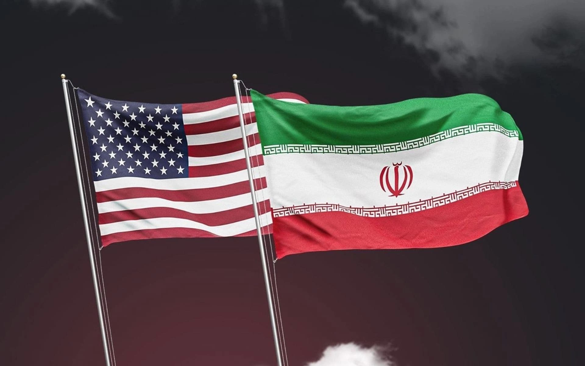 ئاڵاکانی ئێران و ئەمریکا