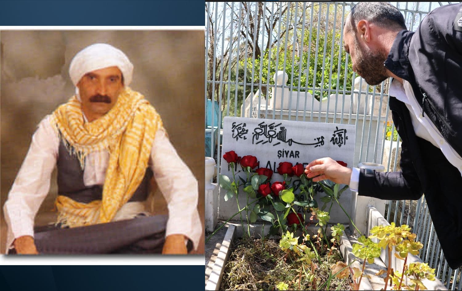 Hozan Şiyar (li çepê) / Wêne: Ji Rûdawê re hat şandin (a li rastê)