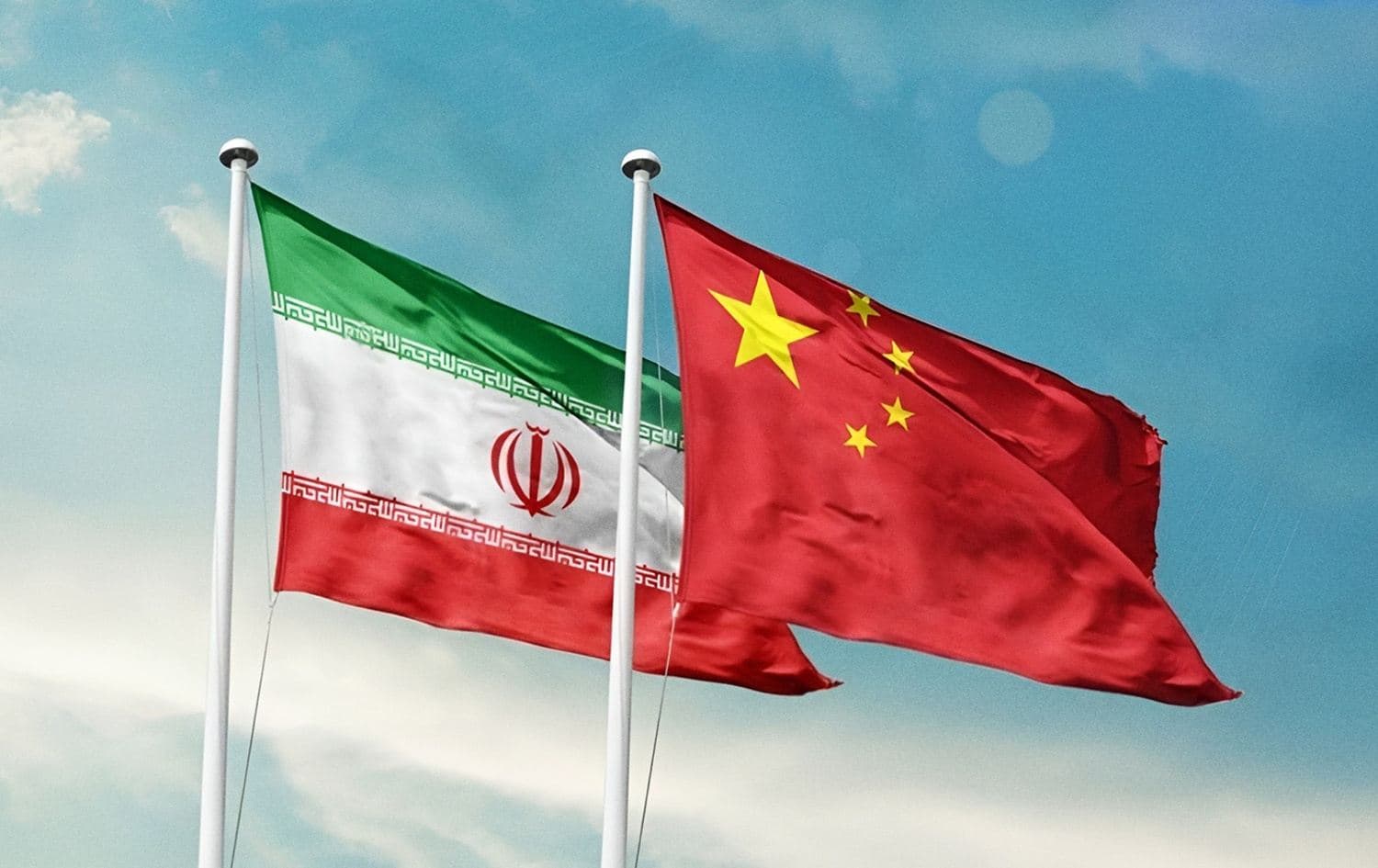 ئاڵای چین و ئێران.