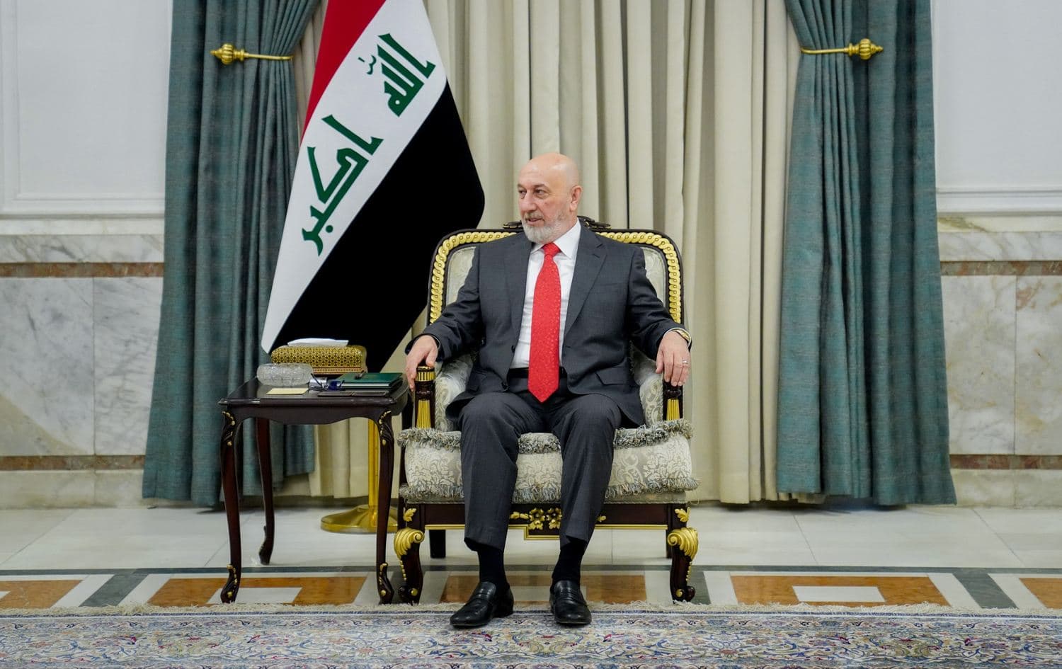 Iraqi President Nizar Amedi. Photo: Iraqi presidency