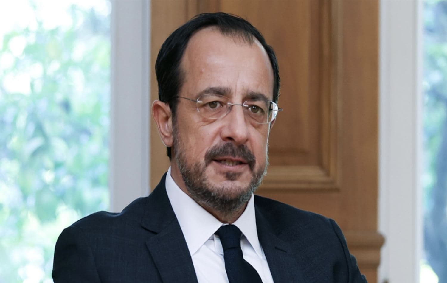 Güney Kıbrıs Rum Yönetimi (GKRY) Cumhurbaşkanı Nikos Hristodulidis / Fotoğraf: AA 