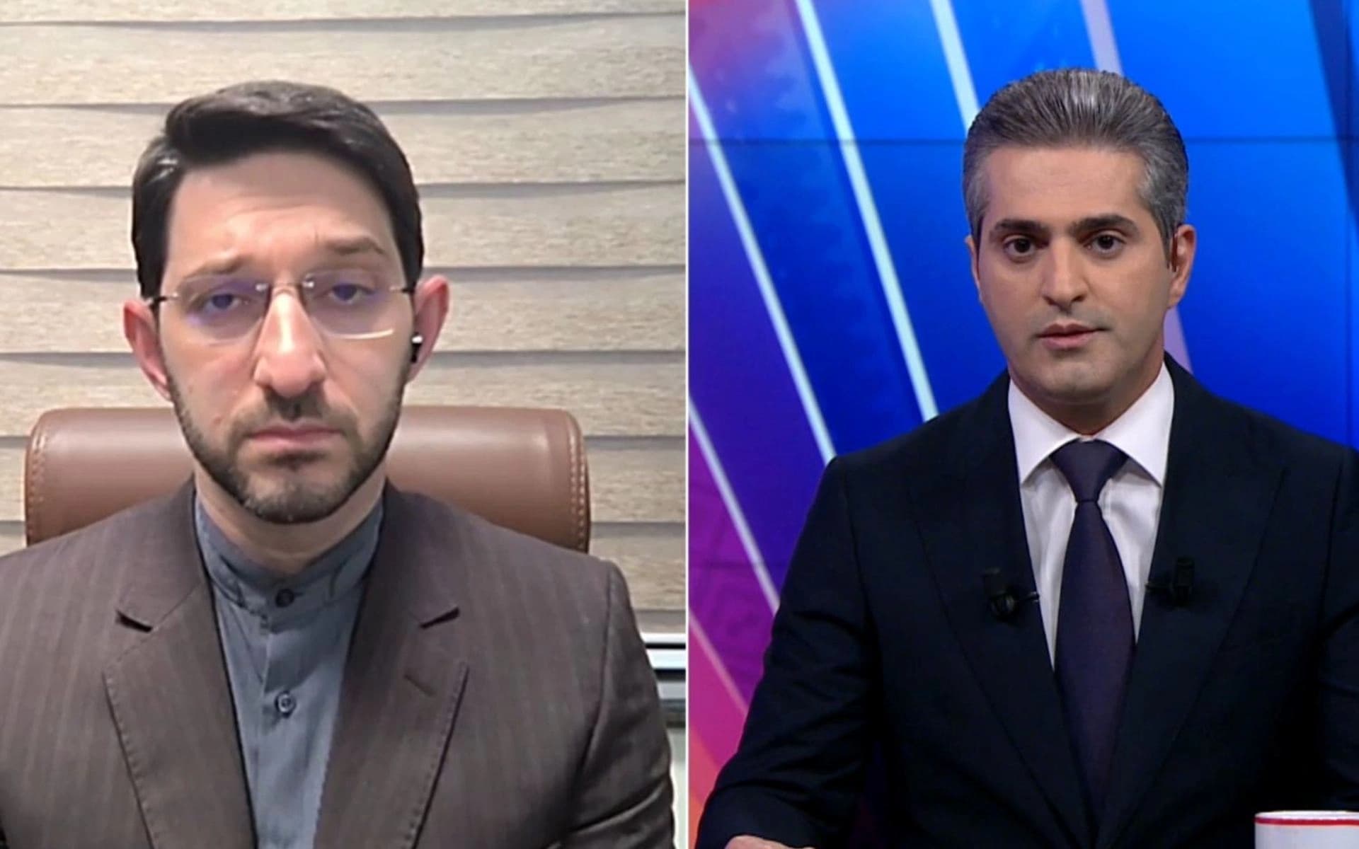 Hamidreza Xulamzade bû mêvanê Rûdawê / Wêne: Ji ber dîmenan, Rûdaw