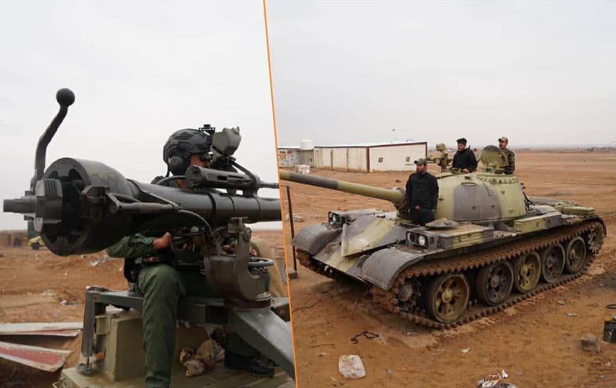 PMF forces on Syrian border. Photo: file/PMF