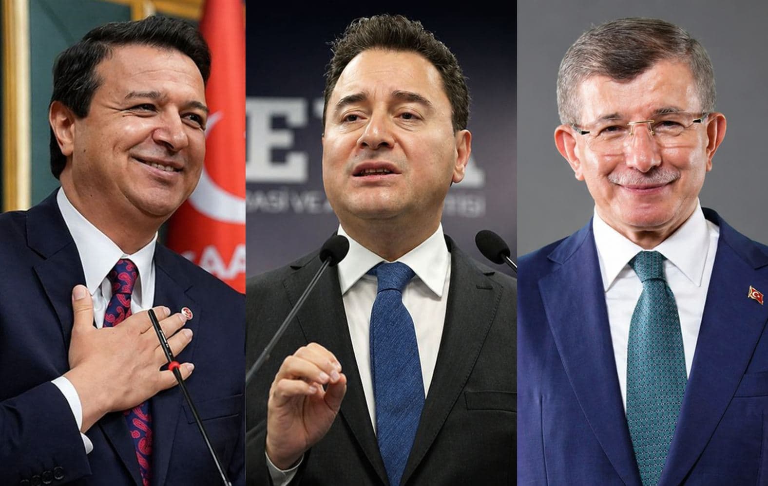 Arıkan, Babacan ve Davutoğlu 