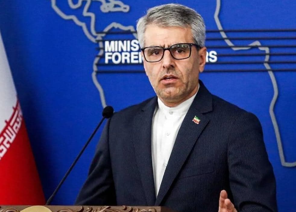 ئیسماعیل بەقایی، گوتەبێژی وەزارەتی دەرەوەی ئێران. وێنە: AFP