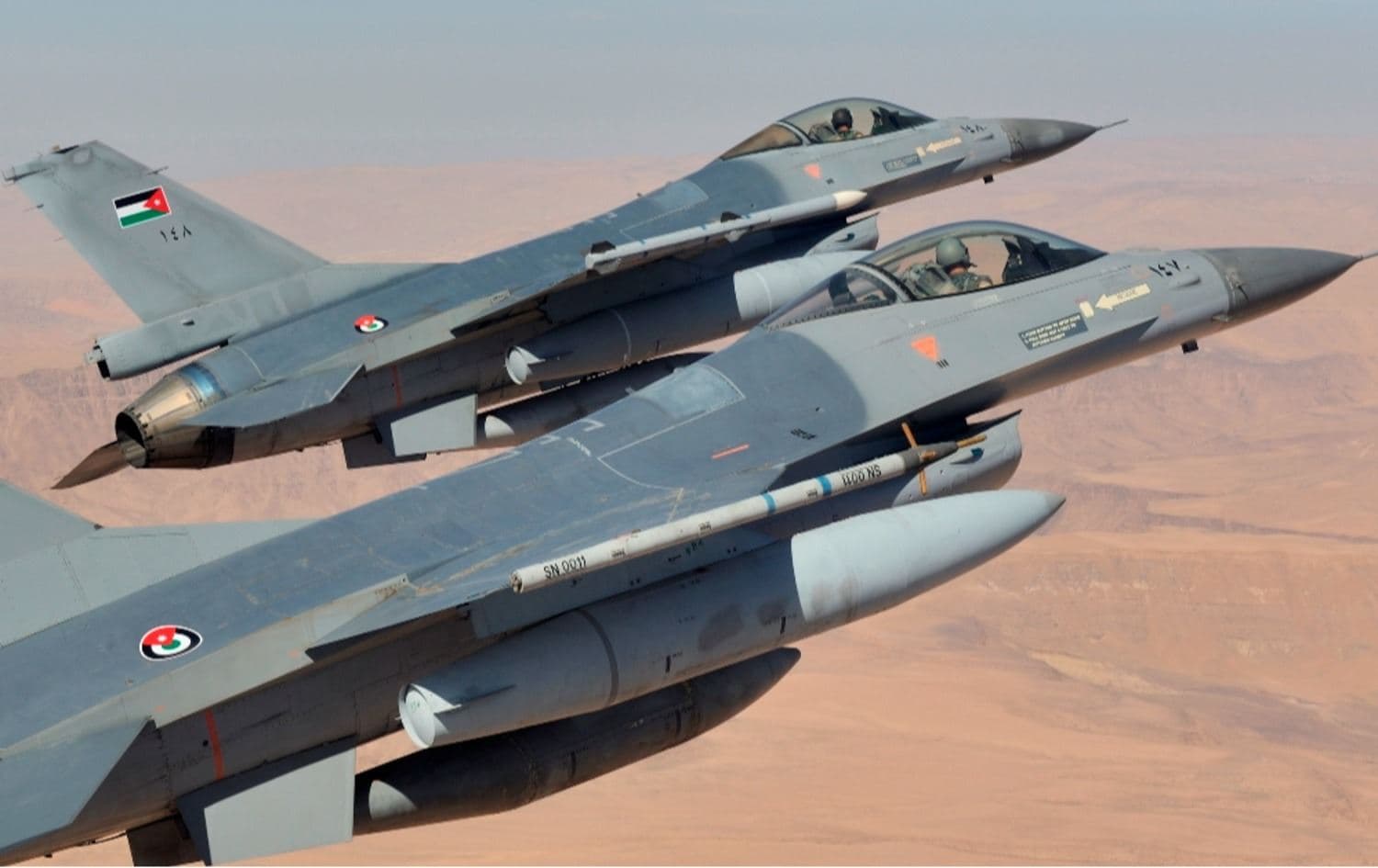 Jordanian figher jets. File photo: Jordanian Armed Forces 