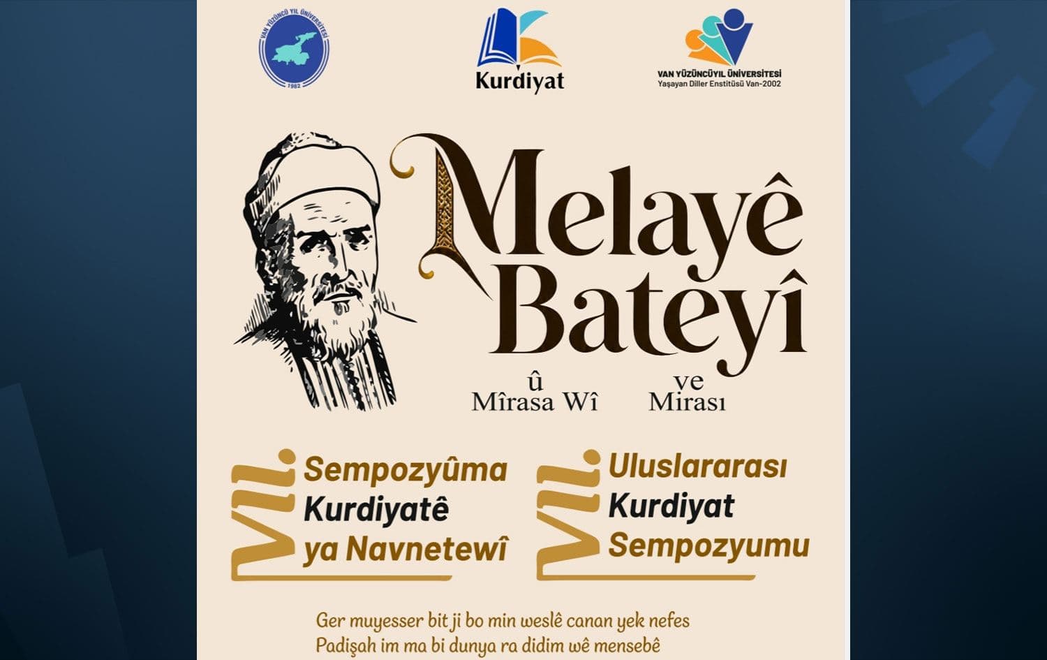 Broşura Sempozyumê / Wêne: Zanîngeha Yuzuncu Yilê ya Wanê