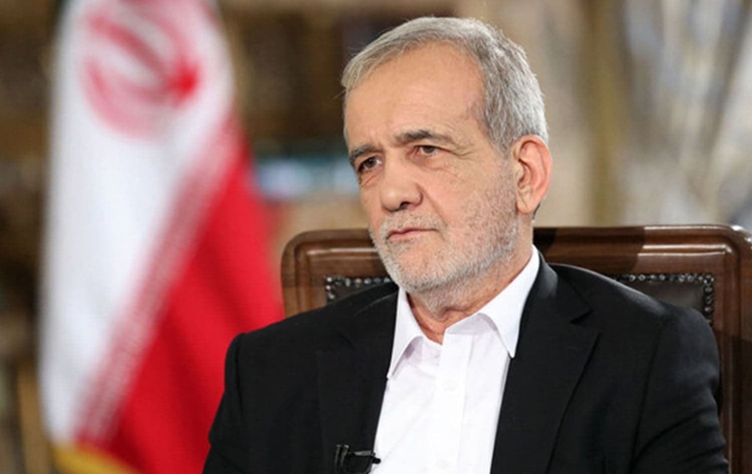 Undated picture of Iranian President Masoud Pezeshkian. File photo: AFP