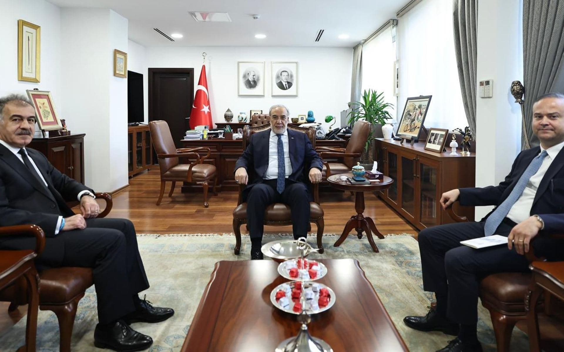 Wêneyê hevdîtinê / Wêne: Wezareta Karên Derve ya Tirkiyeyê