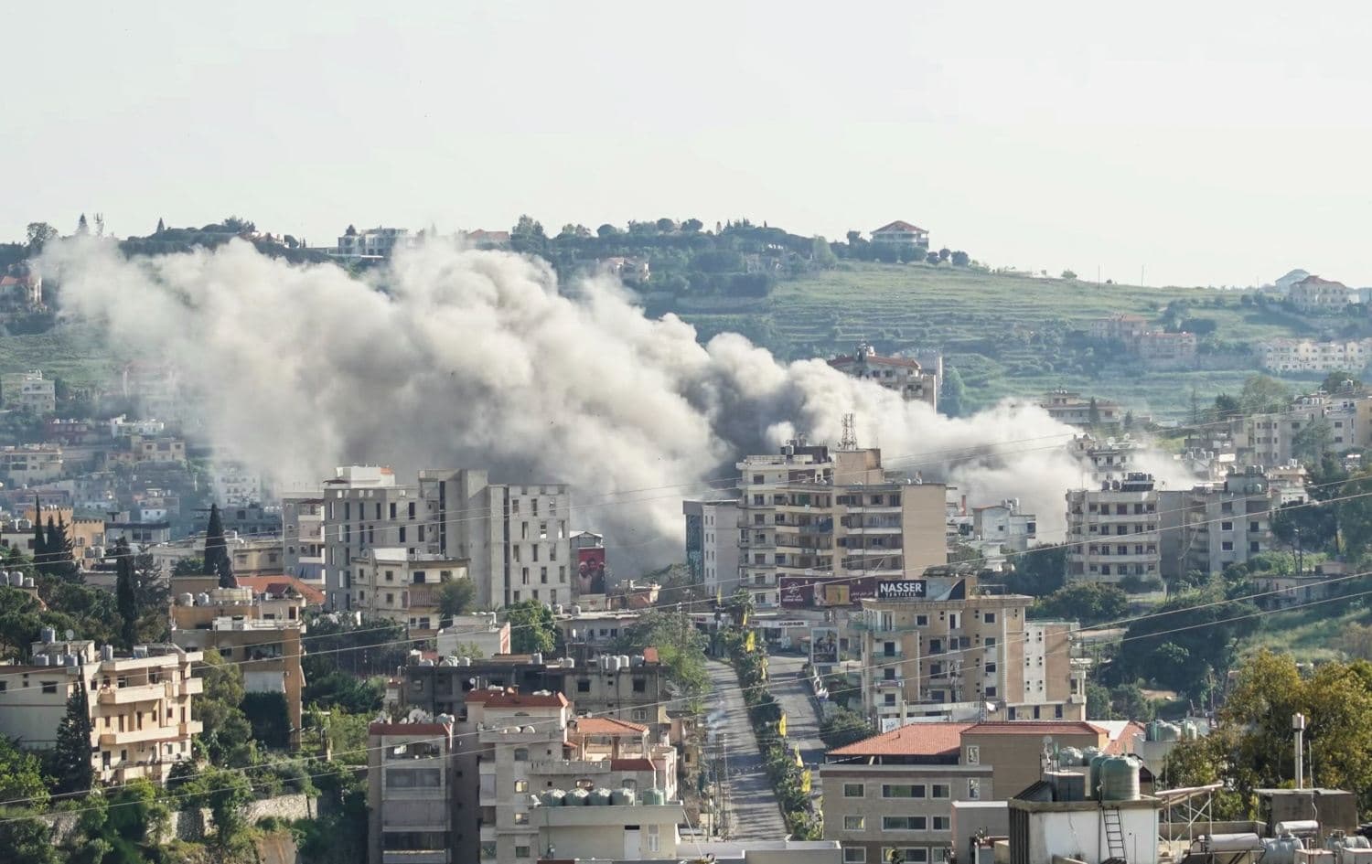 هێرشێکی سوپای ئیسرائیل بۆسەر لوبنان. وێنە: AFP