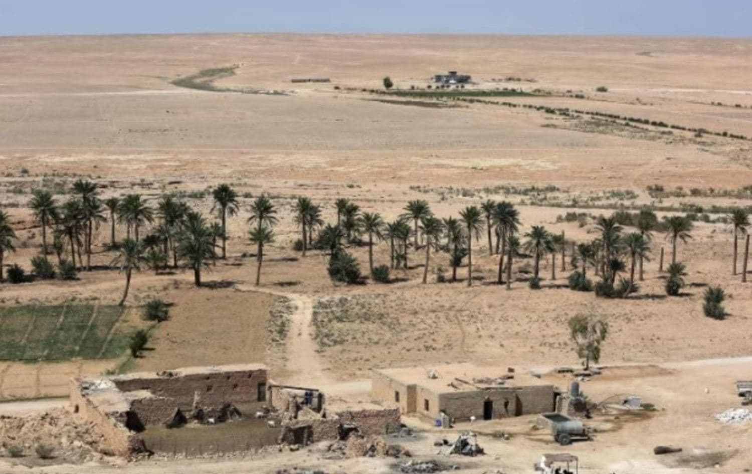 Irak'ın batısındaki çöllük bölge. / Foto: AFP