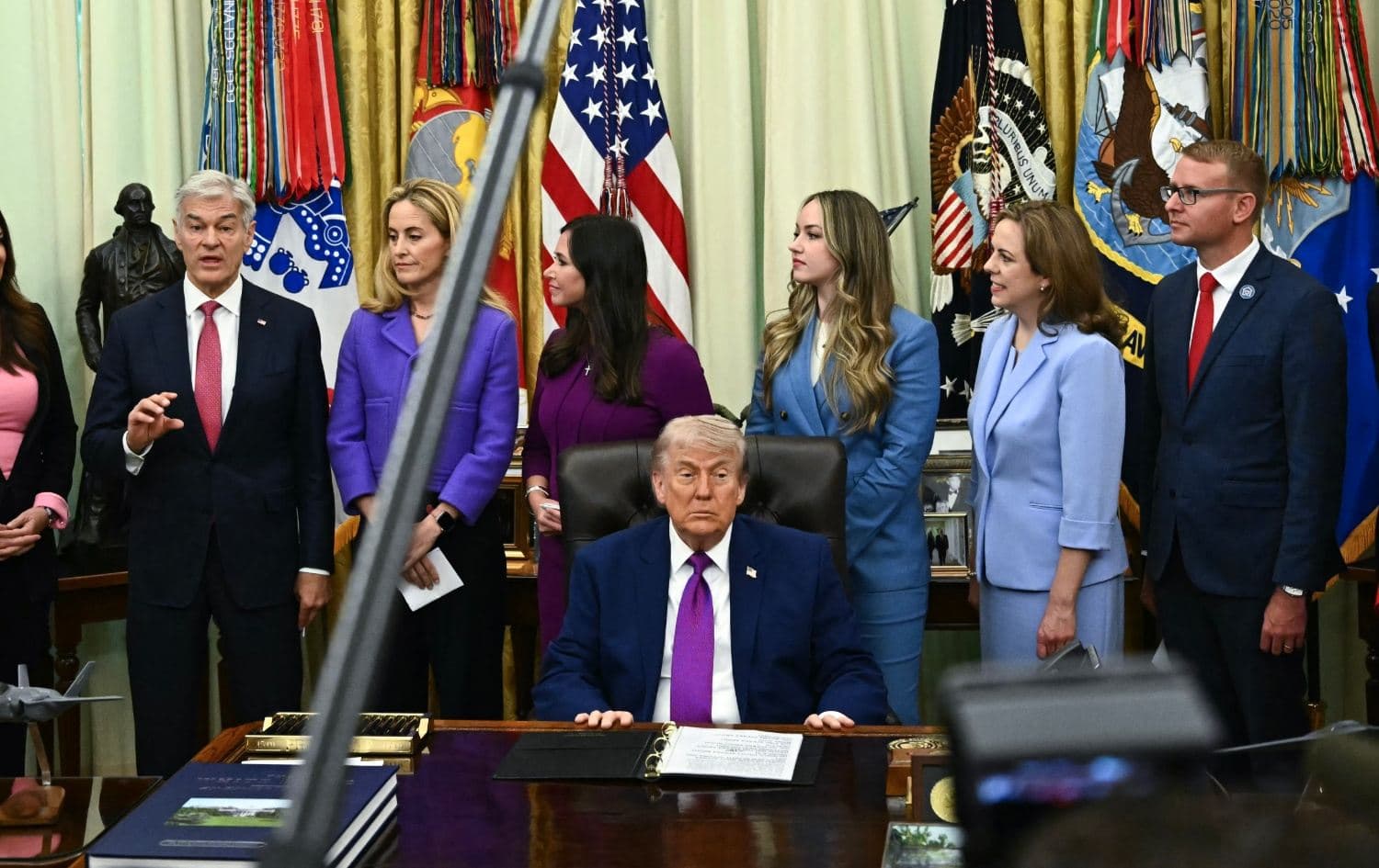 Trump speaking at an event in Washington on May 11, 2026. Photo: AFP 