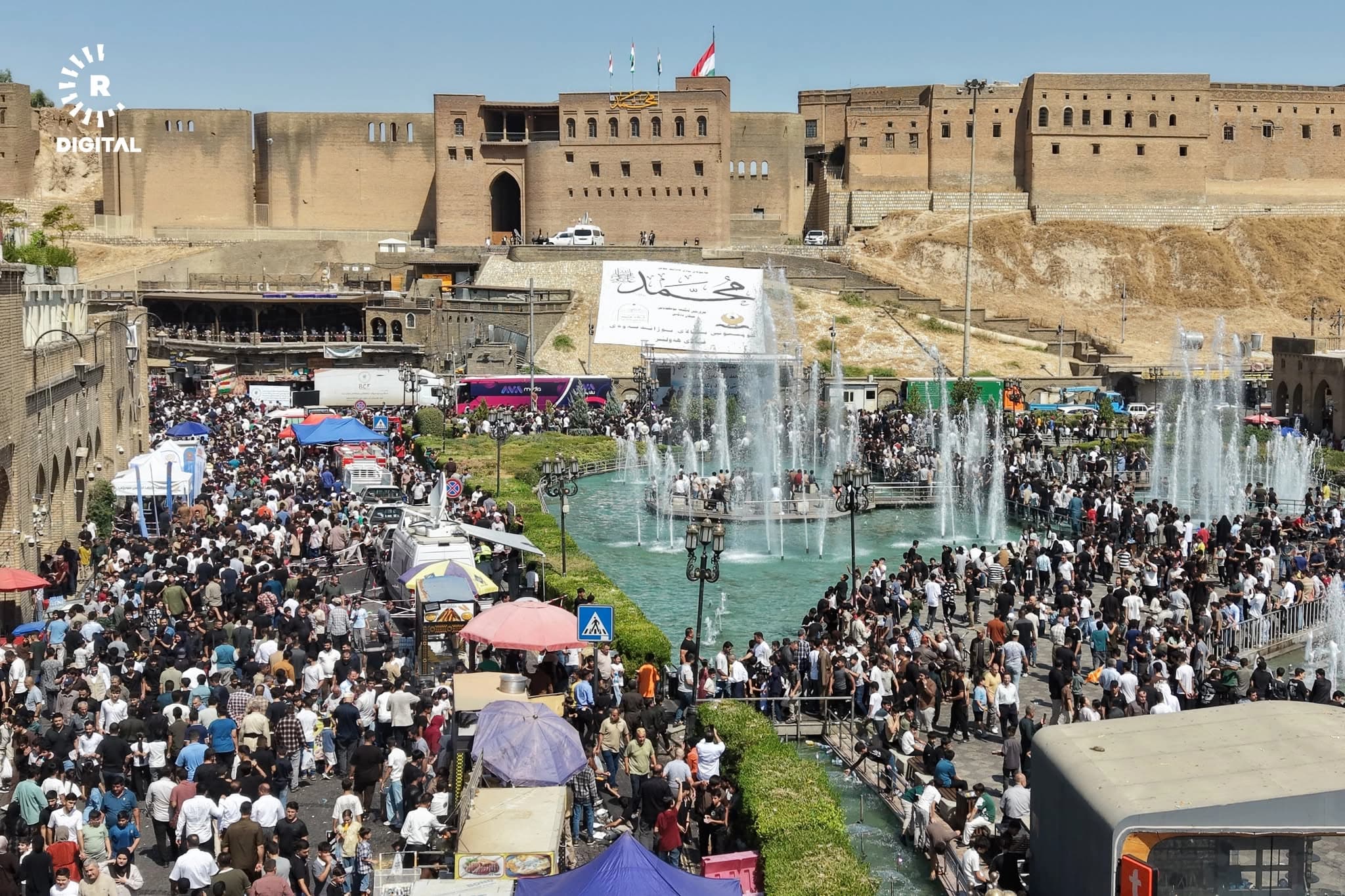 مەولوود لە هەولێر؛ بەراورد بە ساڵانی پێشوو شەقامەکان چۆڵتر بوون