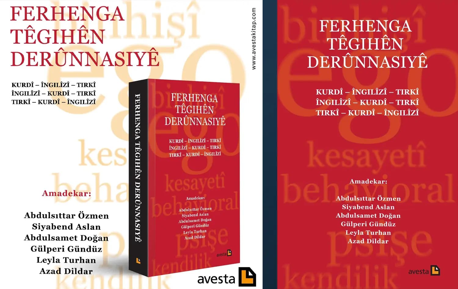 Kürtçe psikoloji literatürüne önemli eser: ‘Psikoloji Terimleri Sözlüğü’ yayımlandı