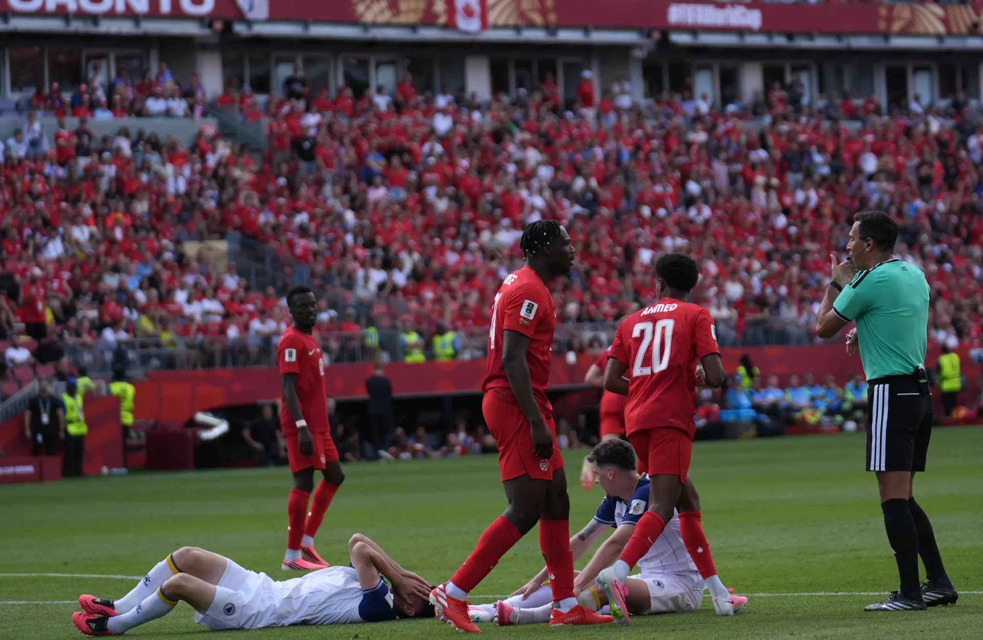 Kanada û Bosniya wekhev man: 1-1