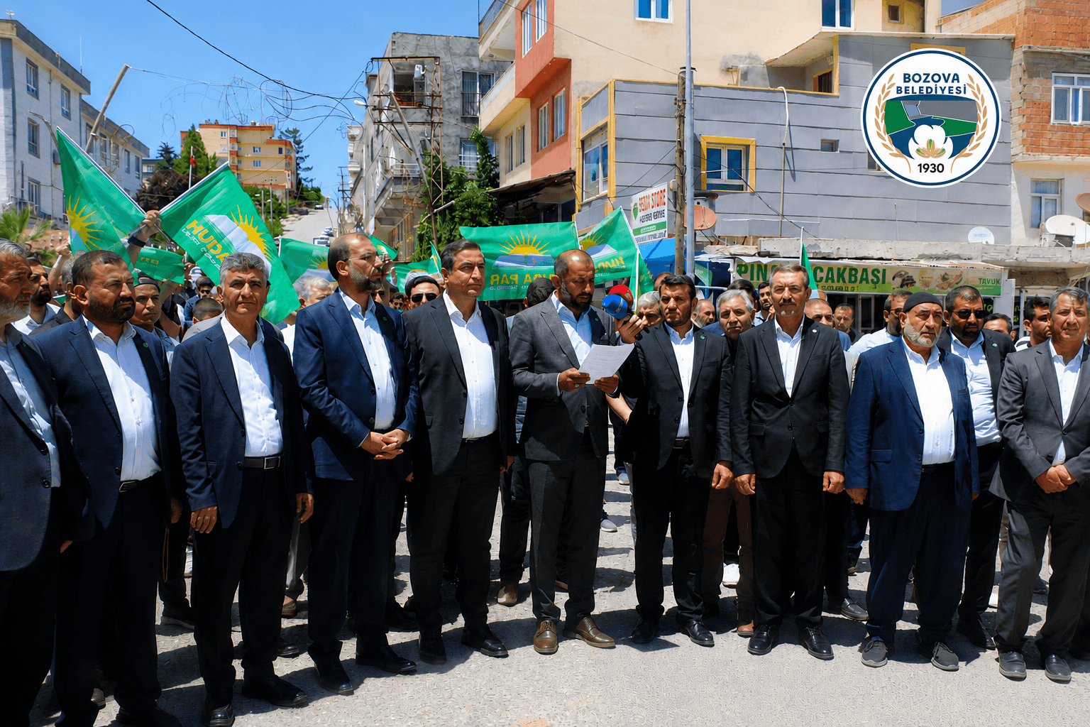 Urfa'nın Bozova ilçesinde belediye ile HÜDA PAR arasında 'kongre salonu' gerginliği