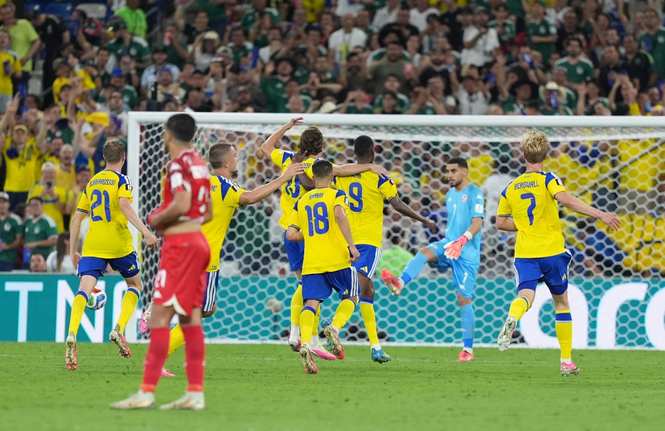 İsveç, Tunus'u farklı yendi: 5 - 1