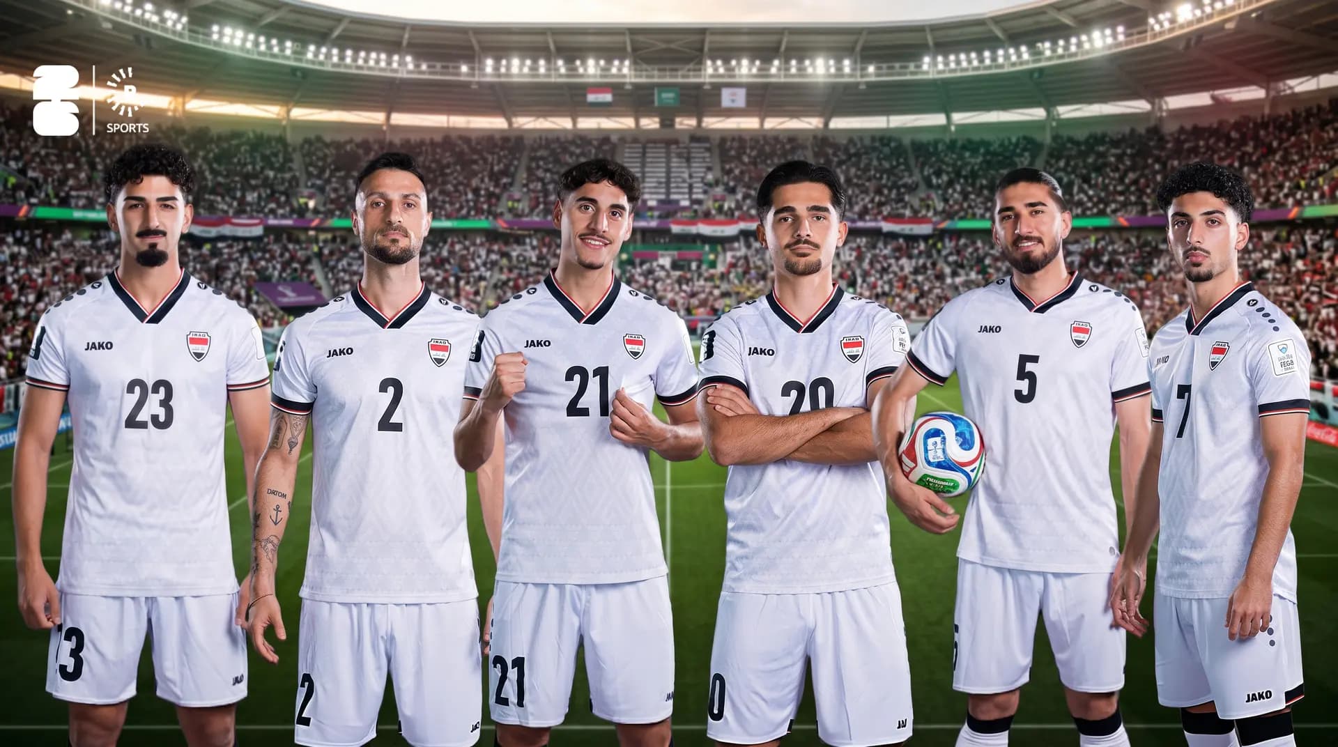 Irak Milli Takımı 6 Kürt futbolcu ile Dünya Kupası’nda