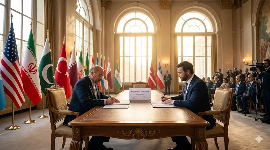 İran Dışişleri: Kalıcı ateşkes anlaşmasını Kalibaf ve Vance imzalayacak