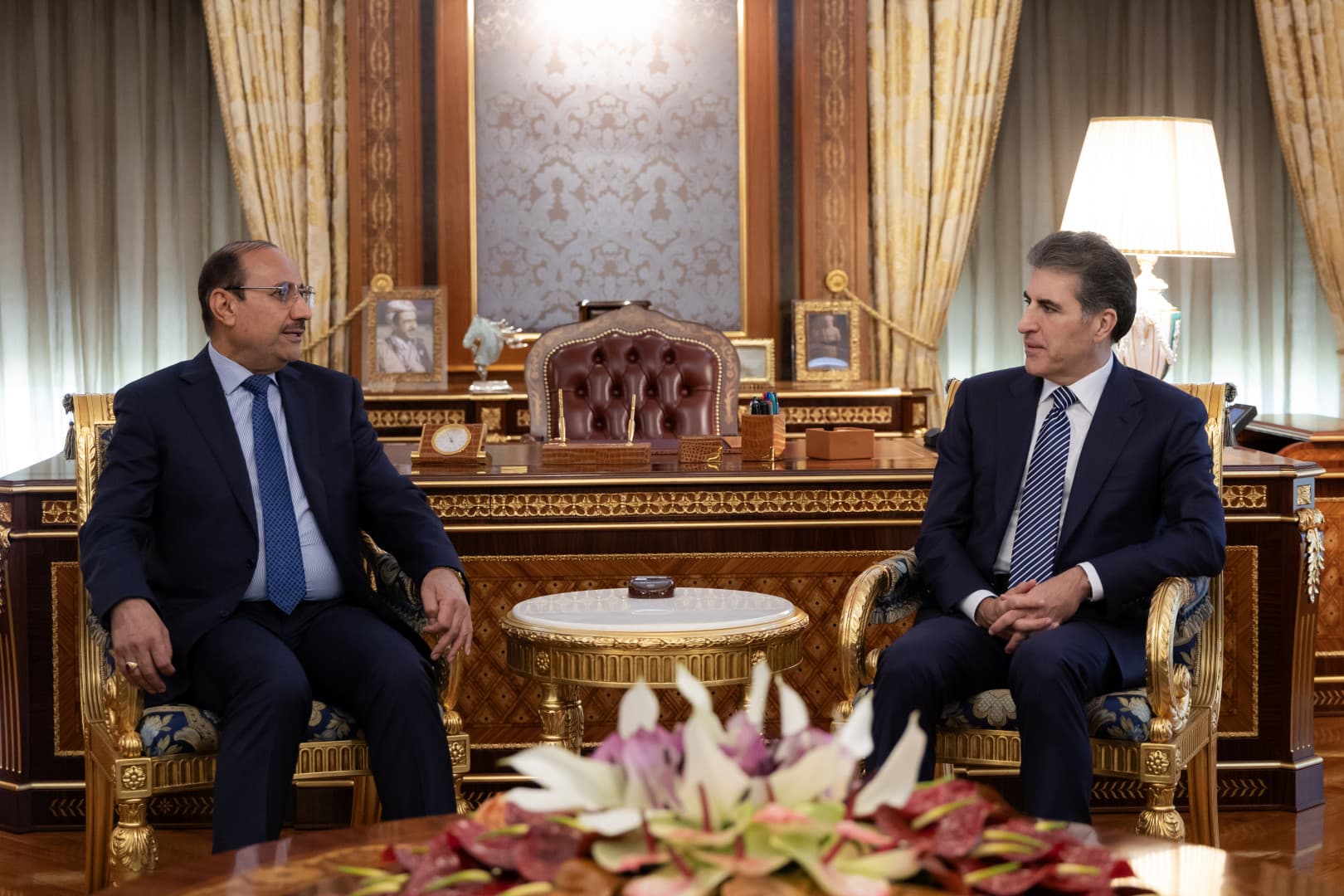 نێچیرڤان بارزانی لەگەڵ پارێزگاری بەغدا کۆبووەوە