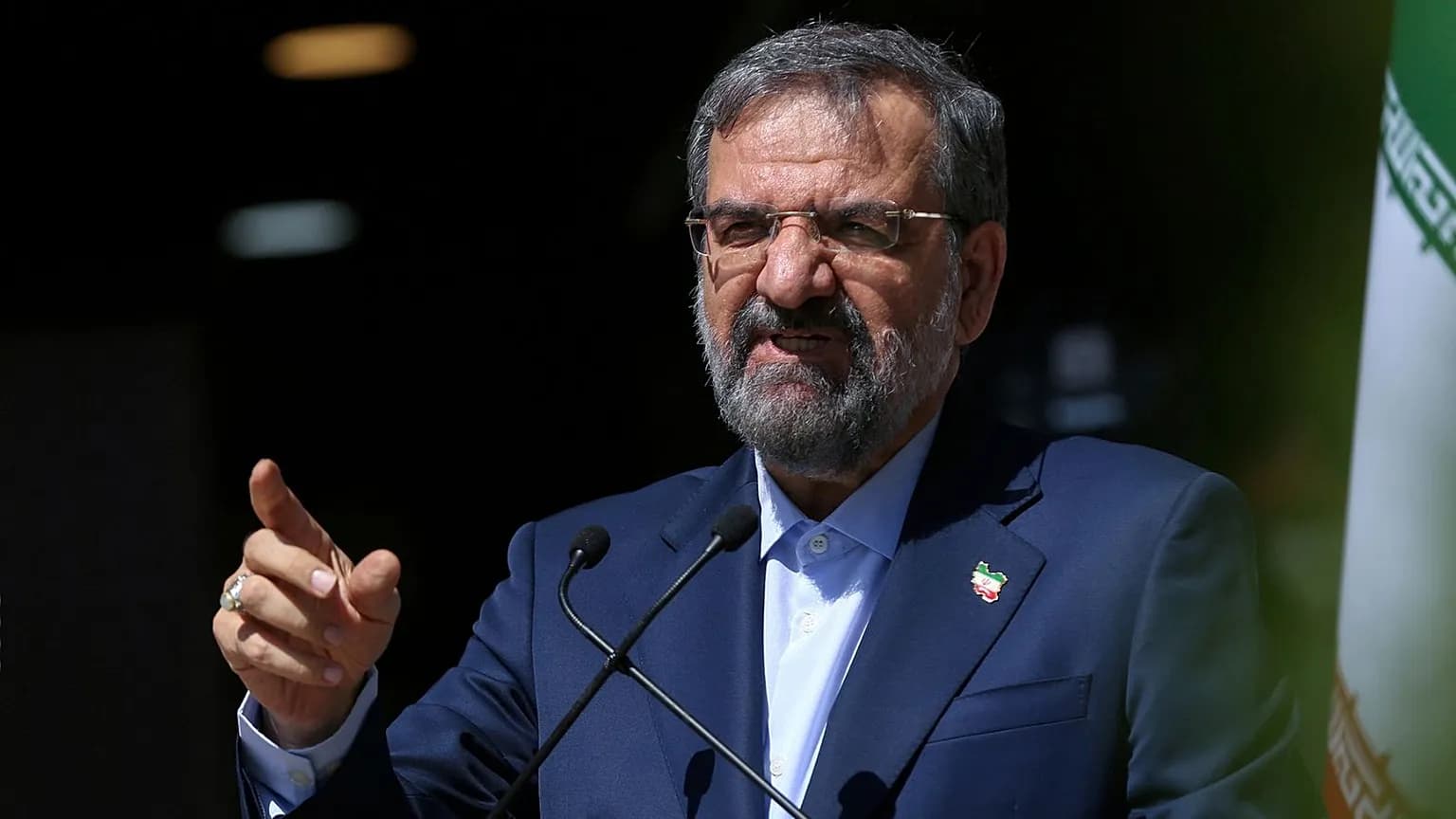 موحسین رەزایی، فەرماندەی پێشووی سوپای پاسداران و راوێژکاری رێبەری کۆماری ئیسلامی ئێران بۆ کاروباری سەربازی