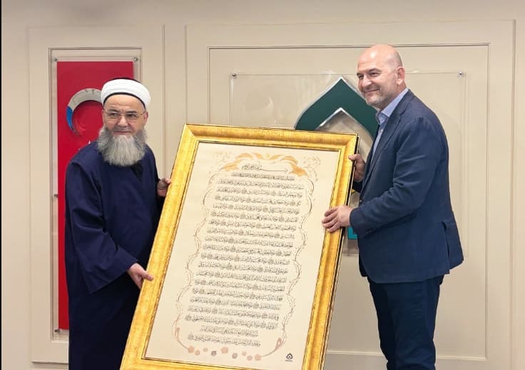Süleyman Soylu’dan Cübbeli’ye ziyaret