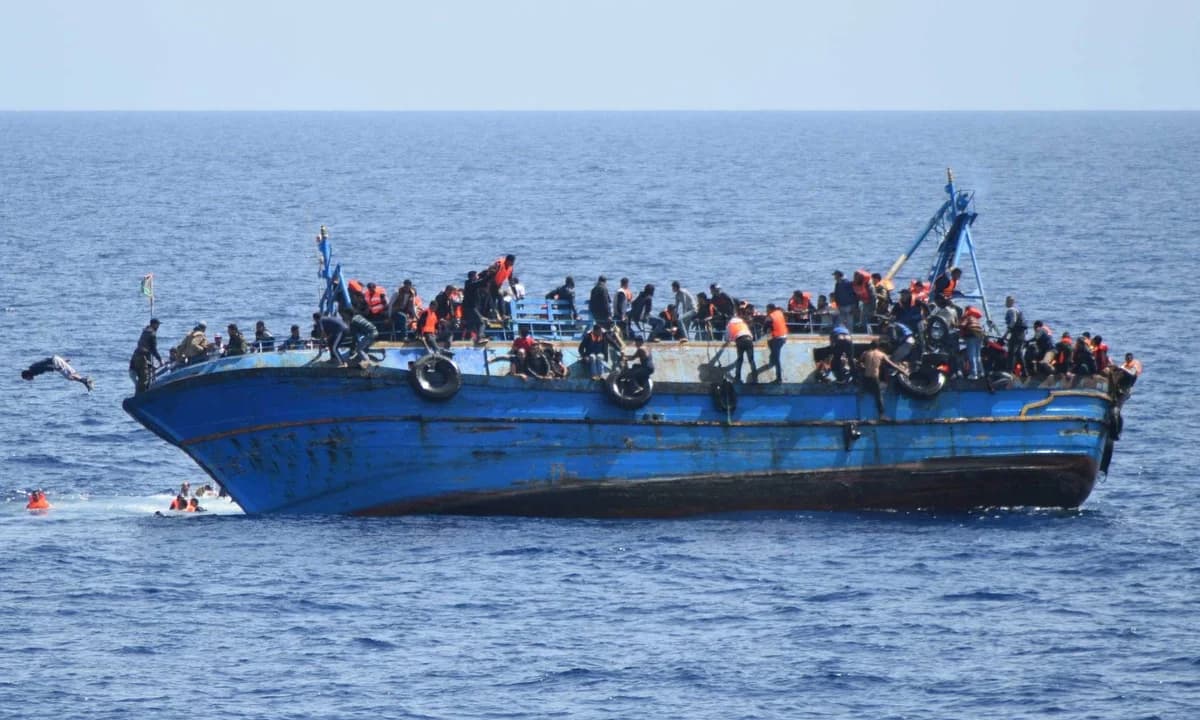بەلەمێکی کۆچبەران لە کەناراوەکانی لیبیا نوقمبوو؛ 51 کەس خنکاون یان بێسەروشوێنن