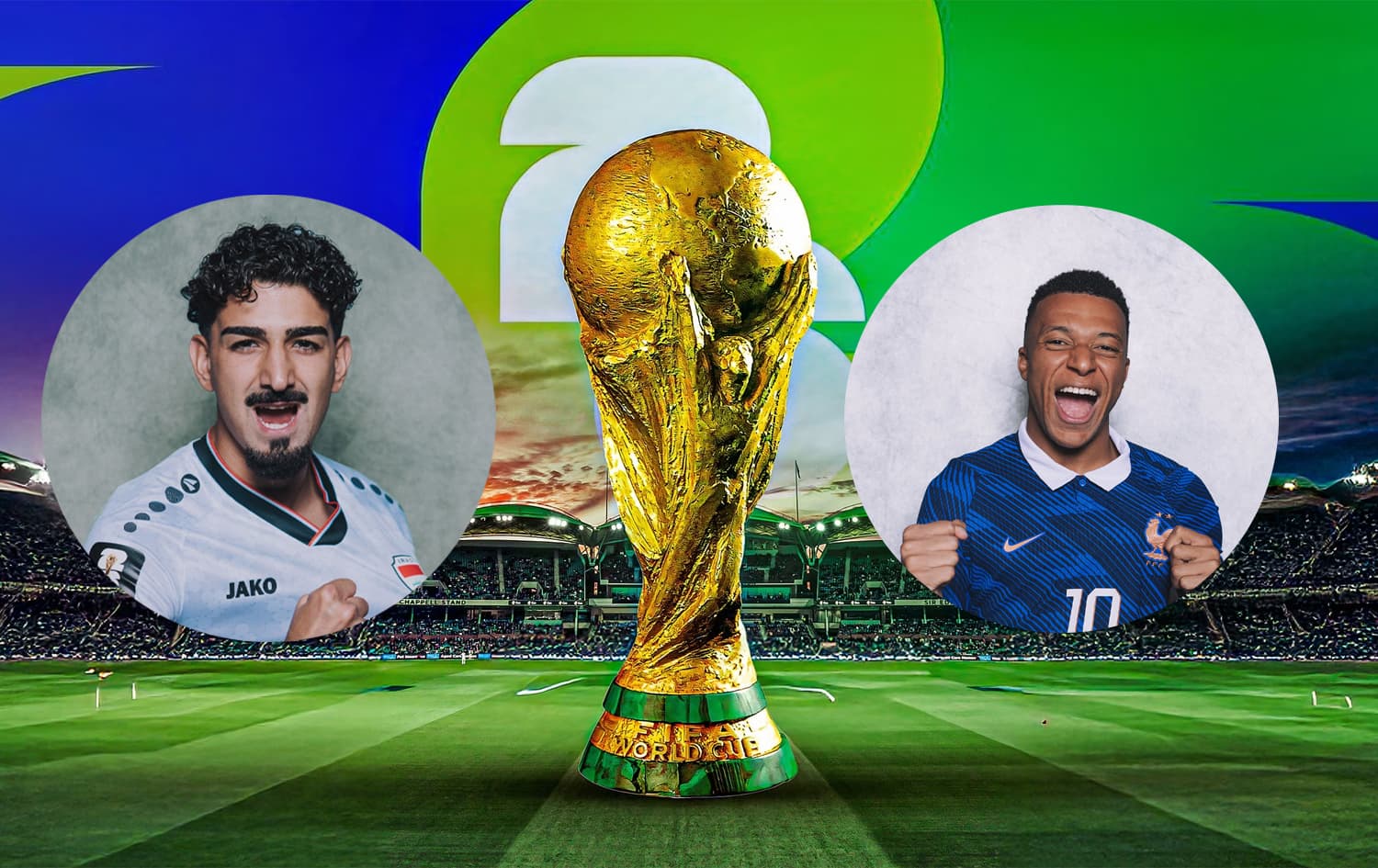 عێراق بۆ مێژوو رووبەڕووی فەرەنسا دەبێتەوە و دوو کورد سەرەکی دەبن