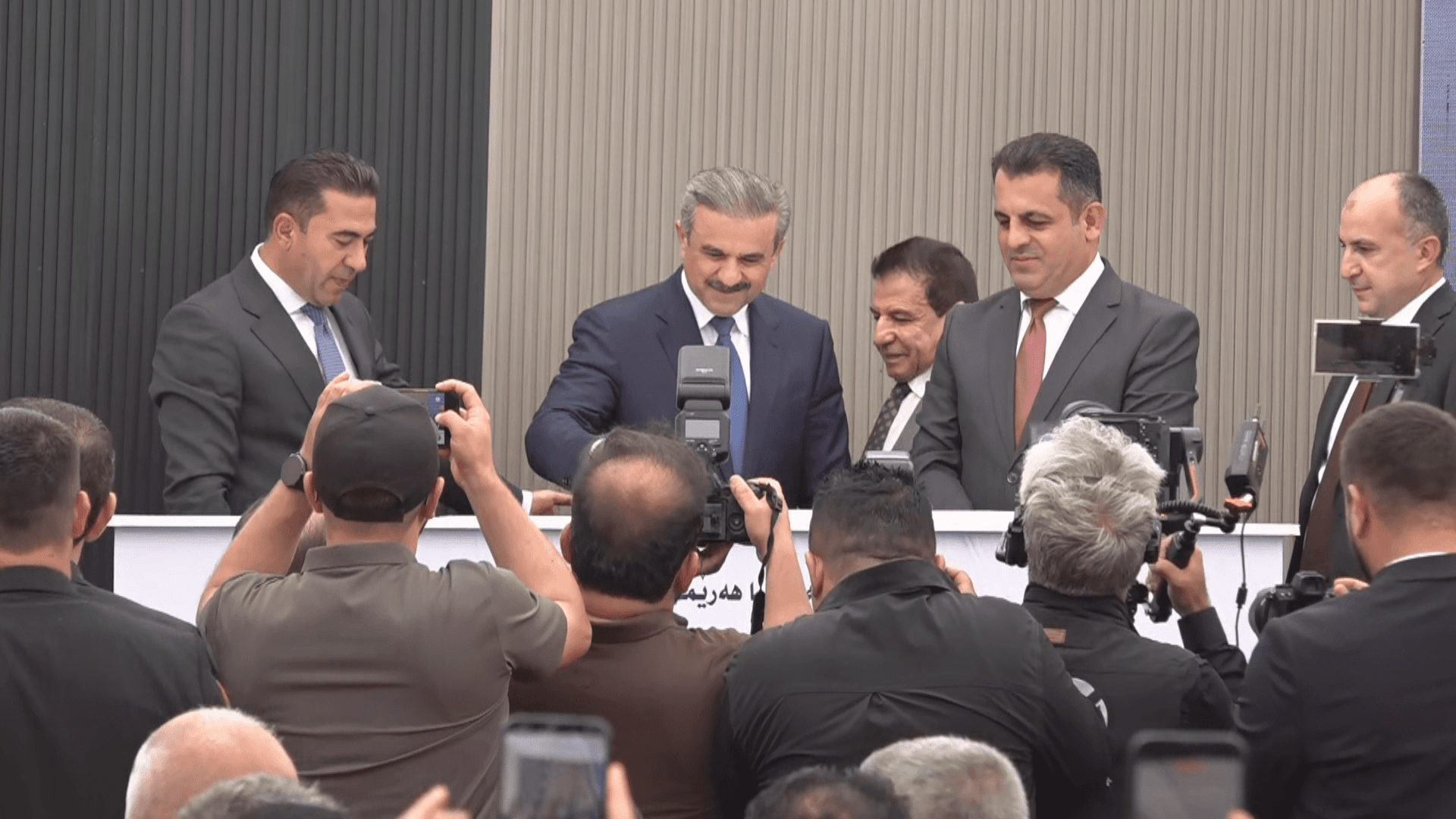 لە زاخۆ بەردی بناخەی کارگەیەکی دەرمانسازی دانرا