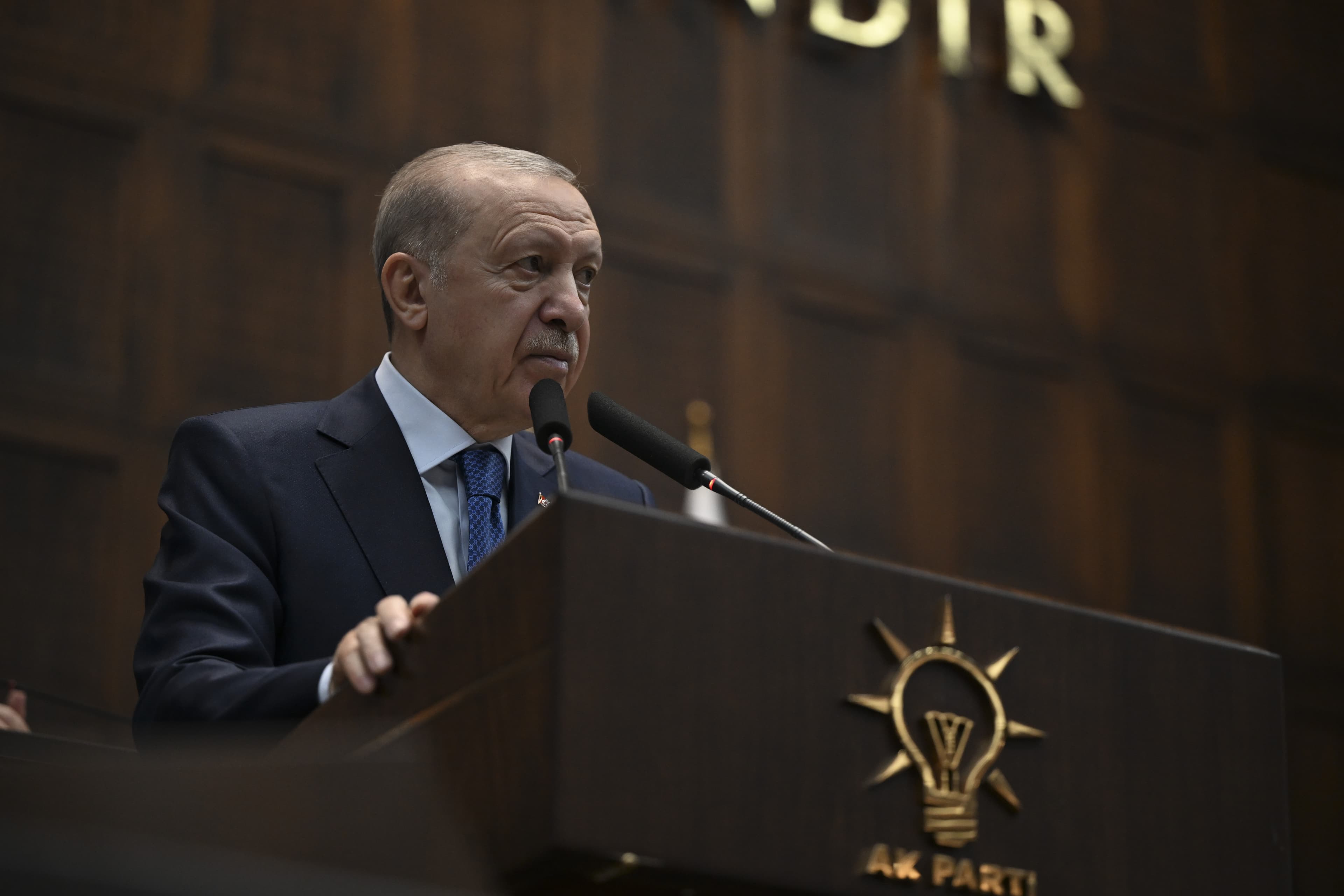 Erdoğan: Örgütün tasfiye sürecini hızlandıracak yasal çerçeve üzerinde çalışıyoruz