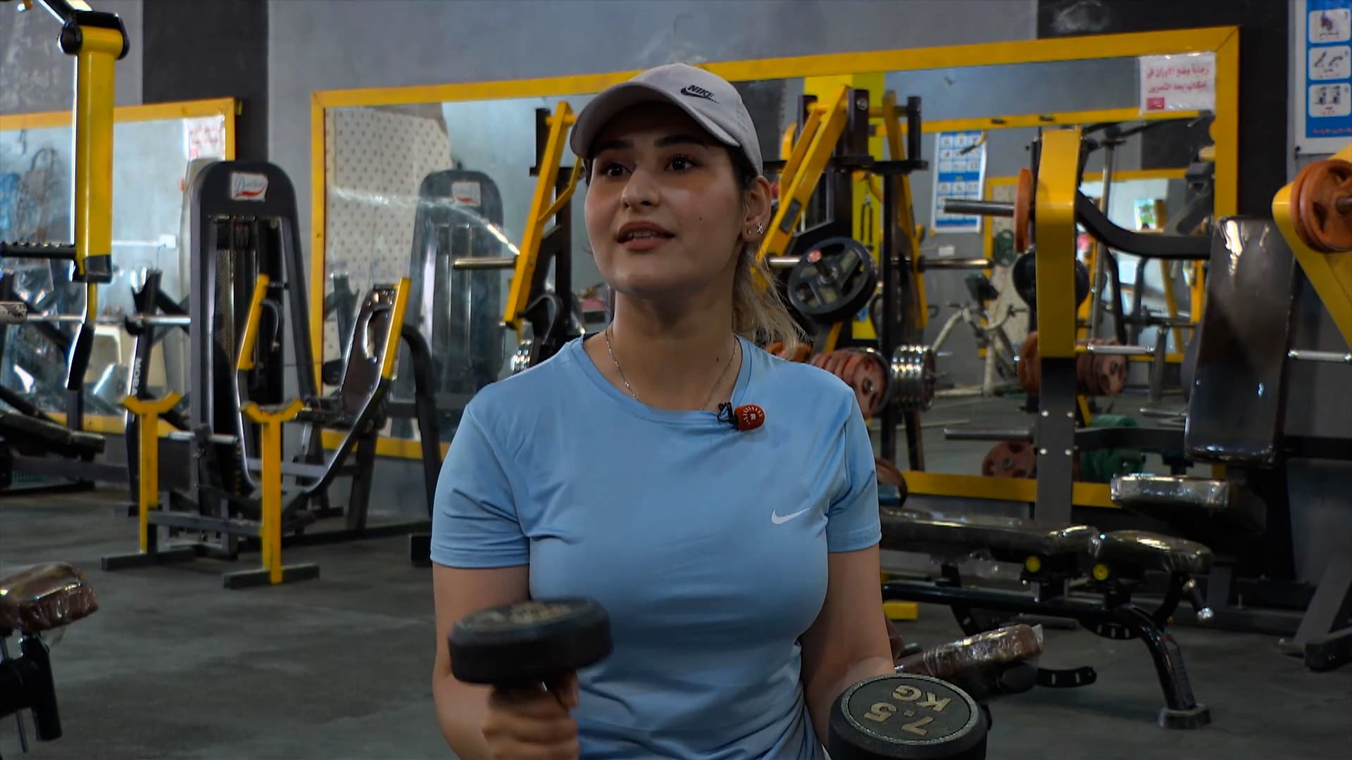 Yazidi athlete from Shekhan becomes first Iraqi woman to lift 240kg in national championship