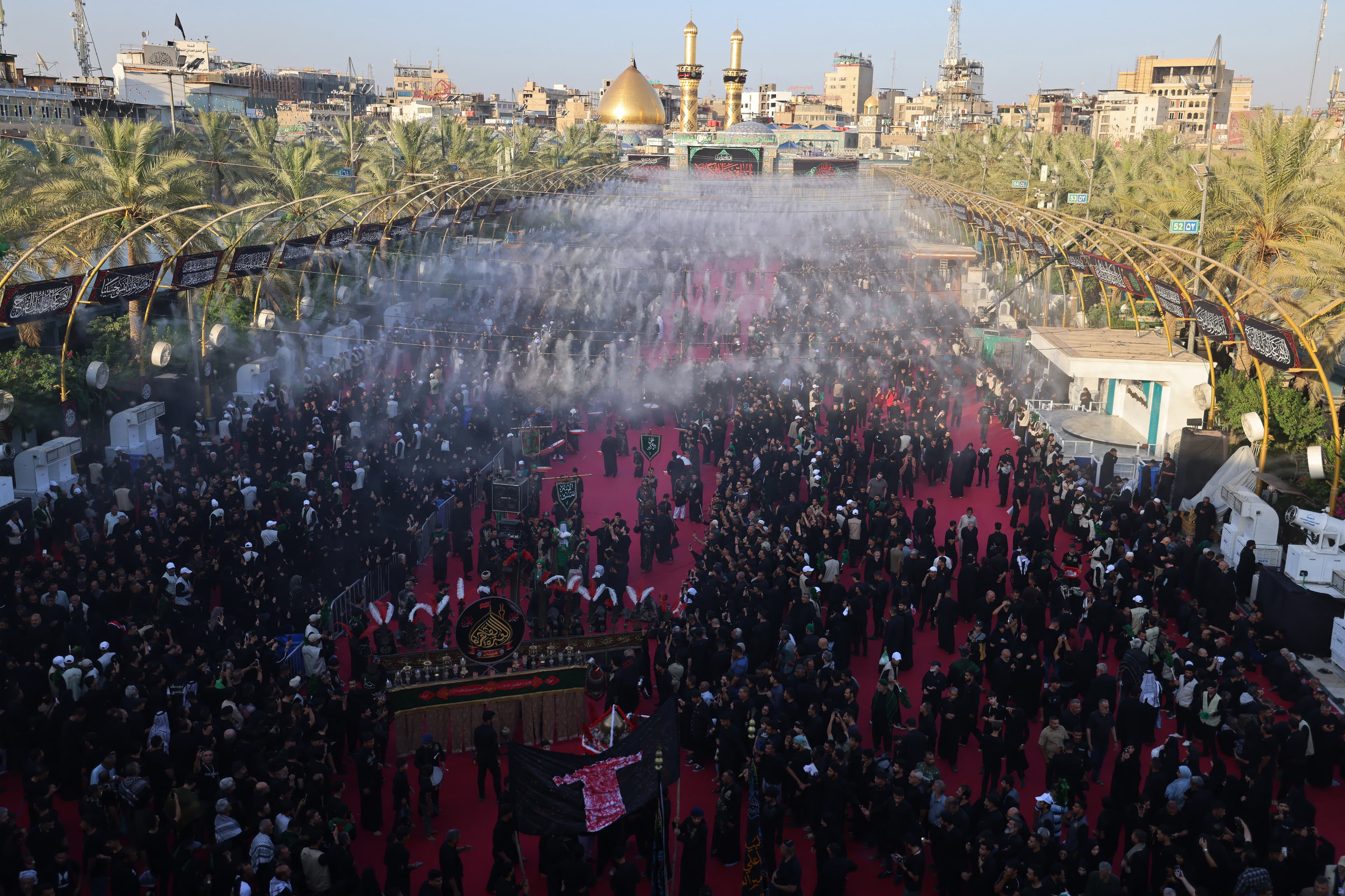 Ashura draws millions of Shiite pilgrims to Karbala