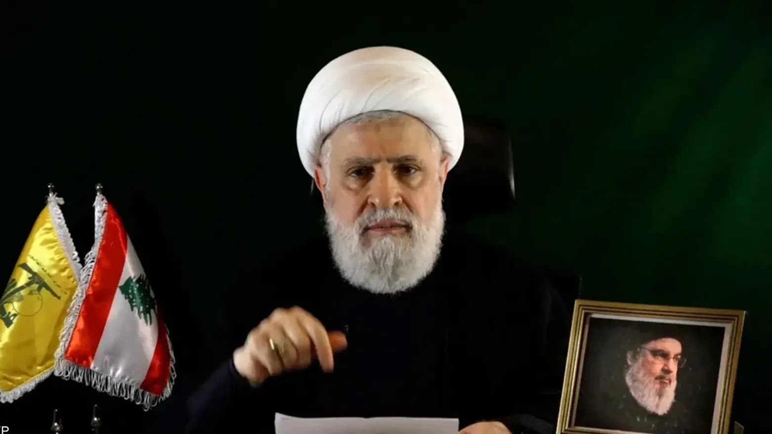 Hizbullah lideri Kasım: İsrail, Lübnan'dan koşulsuz çekilmek zorunda